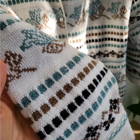 Vintage 90’s oversized floral cardigan - Picture 4 of 5